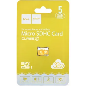 Paměťová karta Hoco microSDHC 32 GB class 10 (HCA1267)