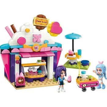 ostatní stavebnice Qman Cherry 2028 Pekařství 240 dílků a 2 figurky