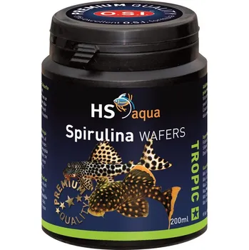 Krmivo pro rybičky Krmení pro akvarijní ryby - O.S.I. Spirulina wafers 200 ml