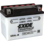 Motobaterie EXIDE BIKE Conventional 4Ah, 12V, EB4L-B