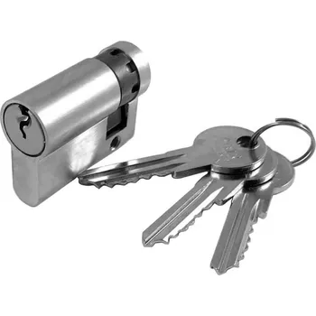 Vložka do dveří Půlvložka bezpečnostní Ni 3klíče Star 70S - 45/10mm