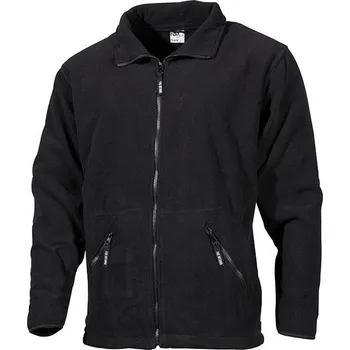 Pánská mikina FOX Outdoor mikina fleece ARBER ČERNÁ