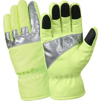 Rukavice ROTHCO rukavice REFLEXNÍ zimní ZELENÉ vel.M