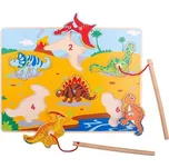 Bigjigs Toys Dřevěné chytání dinosaurů