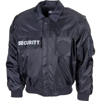 Pánský zimní kabát MFH bunda SECURITY MODRÁ vel.3XL
