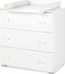 Klups Paula přebalovací komoda s pultem bílá