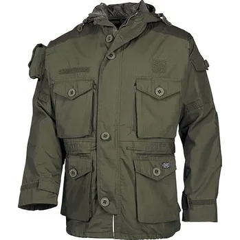 Pánská parka MFH Defence bunda COMMANDO SMOCK ZELENÁ