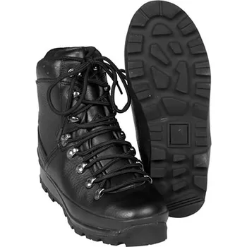 Těžké boty MIL-TEC boty BW DINTEX s vložkou ČERNÉ