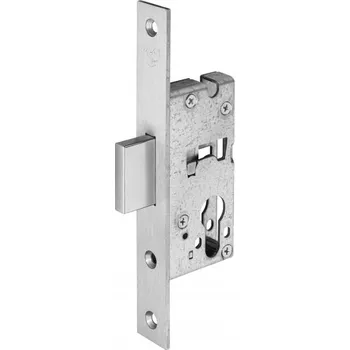 Dveřní kování Úzký zámek se závorou PZ 60/45/24X181,DM 45,nerez | Dveře a dveřní příslušenství Zámky Zámky povrchové Wilka Wilka zámky