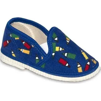 Chlapecké bačkory bačkory Pegres 3007 - vel. 25,5 - 27, Velikost 26, Barva klučičí