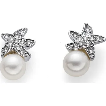 Šperk Náušnice s krystaly Swarovski Oliver Weber Pearl Mare CRY