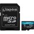 Paměťová karta Kingston Canvas Go! Plus microSDXC 512 GB UHS-I U3 V30 + SD adaptér