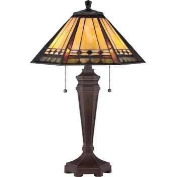 Stojací lampa Tiffany stolní lampa ARDEN