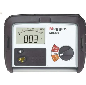 Revizní přístroj Megger MIT300 - Měřič izolačního odporu a spojitosti + DOPRAVA ZDARMA