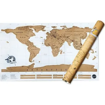 TK Stírací mapa světa