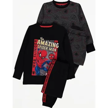 Chlapecké pyžamo GEORGE AMAZING SPIDERMAN černá 9-10 let (140)