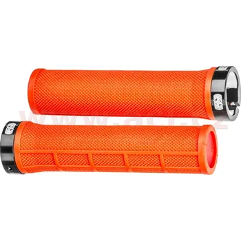 grip gripy LOCK-ON se šroubovacími objímkami a menší tl. úchopu, OXFORD (červené, délka 130mm, 1 pár)
