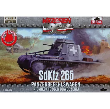 Plastikový model First To Fight 1/72 SdKfz 265 Panzerbefehlswagen