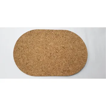 prostírání BM CHRAST Prostírání 36 x 25 cm, ovál, korek, 6 ks