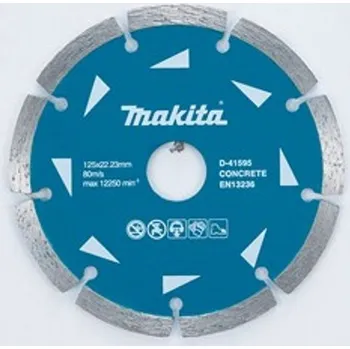 Řezný kotouč 10 ks Segmentový diamantový kotouč Makita - 125mm, 22.23mm (D-41595-10)