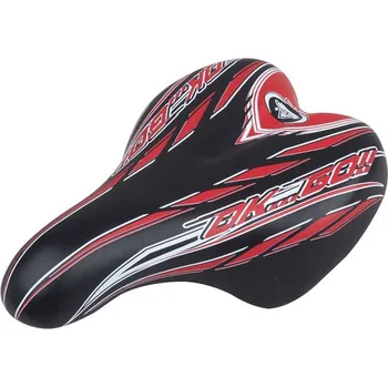 Sedlo na kolo MONTE GRAPPA OK Go 995 14-16" - Sedlo dětské černo-červená