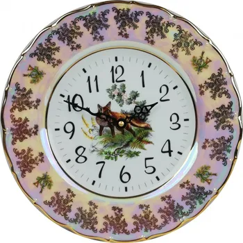 Hodiny Talíř - hodiny porcelánové 2046