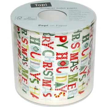 Vánoční dekorace Toaletní papír Veselé Vánoce