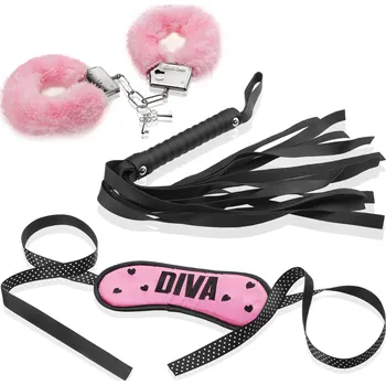 ROZKOŠNÁ SADA BDSM PRO SLADKÉHO A NEVINNÉHO VĚZNĚ ROZKOŠE - 70492229