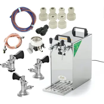 Výčepní technika LINDR.CZ Lindr kontakt 40/k profi 3x naražeč+sanitační SET