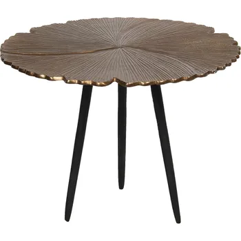 Konferenční stolek Odkládací stolek s vějířovitým designem Coquilles – Ø 50*36 cm