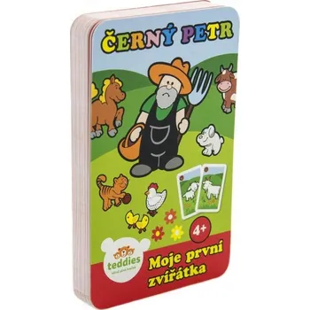 černý petr Teddies Černý Petr moje první zvířátka
