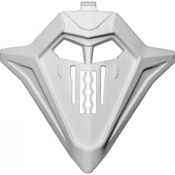 Helma na motorku kryt bradové ventilace pro přilby COMMANDER, AIROH - Itálie (vel. XS - M, bílá)