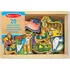 magnetka pro dítě Melissa & Doug Dřevěné magnetky 20 dílků