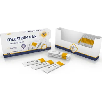 Mcepharma Colostrum stick jahodové 30 sáčků