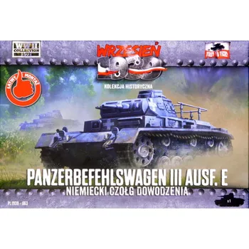 Plastikový model First To Fight 1/72 Panzerbefehlswagen III Ausf. E