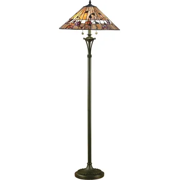 Stojací lampa Bernwood podlahová lampa Tiffany 63946