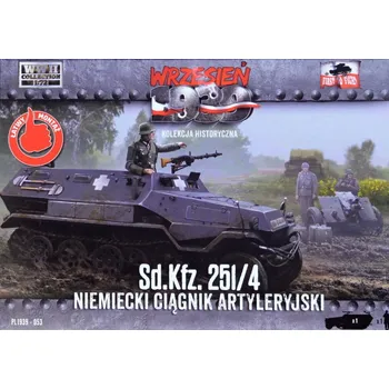 Plastikový model First To Fight 1/72 Sd.Kfz. 251/4 German armored half-track
