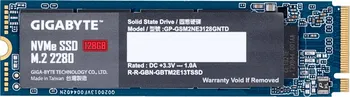 SSD disk Gigabyte NVMe M.2 128 GB (GP-GSM2NE3128GNTD)