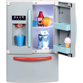 Dětský spotřebič Littte Tikes Moje první lednice šedá