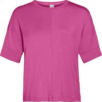 Dámské spací tričko - 000QS6410E BM6 - Calvin Klein růžová S
