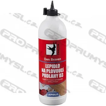 Průmyslové lepidlo Den Braven Lepidlo na plovoucí podlahy D3 - 750 g transparentní, dóza _50260RL