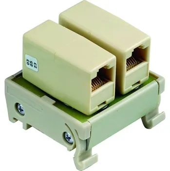 Síťový konektor Interface, RS RJ45, 2 x RJ45 connector, RS RJ45 2WAY Weidmüller Množství: 1 ks