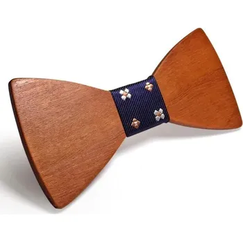 Motýlek Woodrow Dřevěný motýlek Mr. Alan