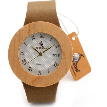 Hodinky Woodrow Dámské dřevěné hodinky BB Claudia Maple Wood