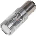 Žárovka LED diodová 12-24V / BAZ15D / červená / 6x LED Cree XBD 5W