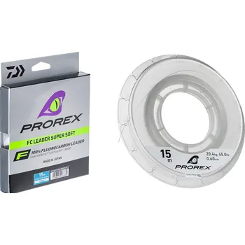 Fluorocarbon Daiwa Prorex Super Soft - 0,14 mm, 1,7 kg, 50 m