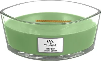 Svíčka Woodwick Hemp & Ivy