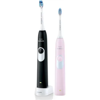 Elektrický zubní kartáček Philips Sonicare 2 Series gum health HX6232/41 černá /růžová