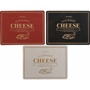 prostírání Prostírání "CHEESE" 40x30x0.5/korek/3dr.