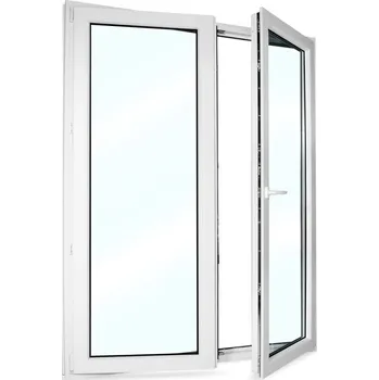 Vchodové dveře SkladOken.cz Balkonové dveře 168/208/80 Pravé Bílé